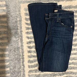 Levi's 726 Flare Dark Blue Jean Like New